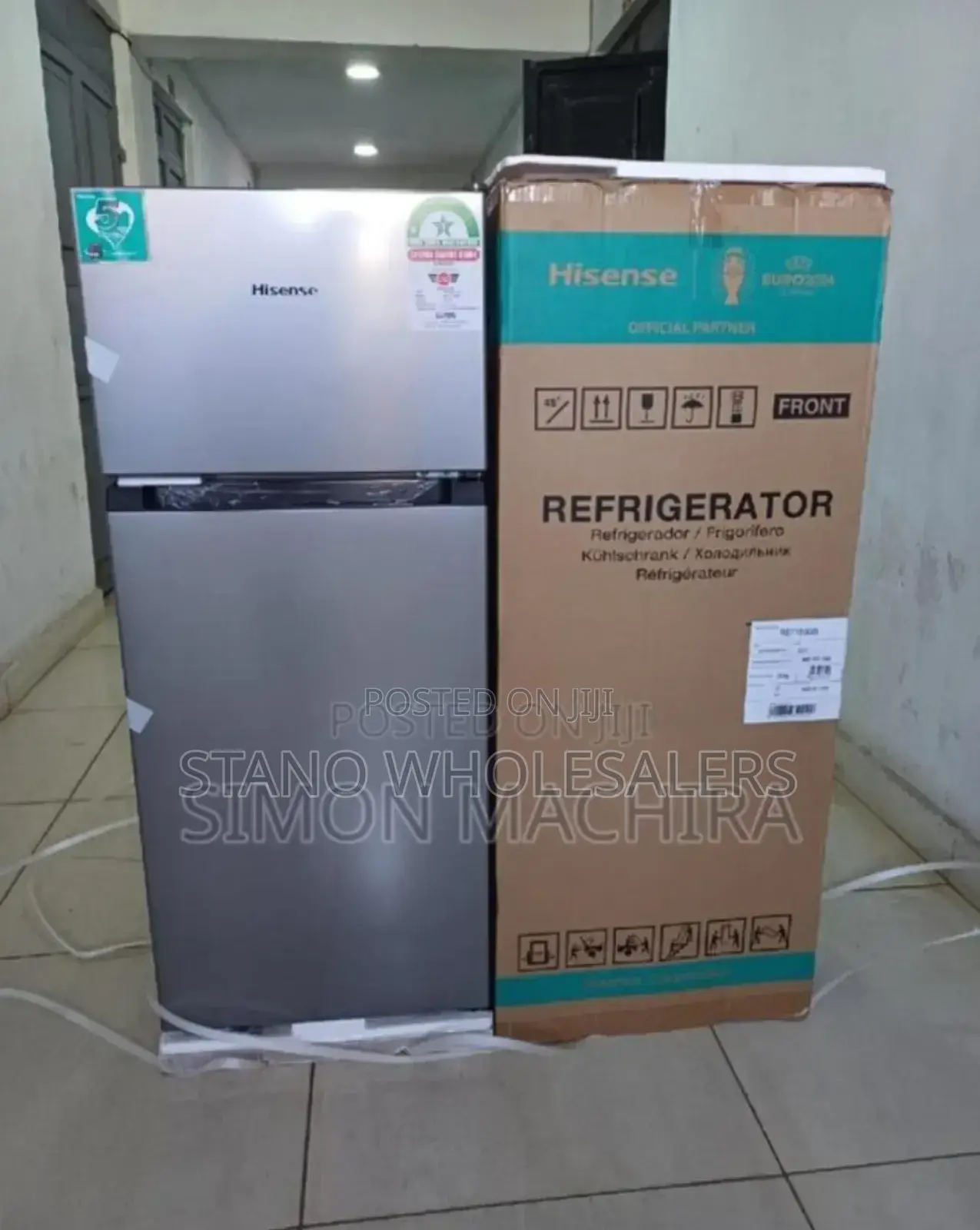 With 5years Warranty New -Hisense 121l Fridge
