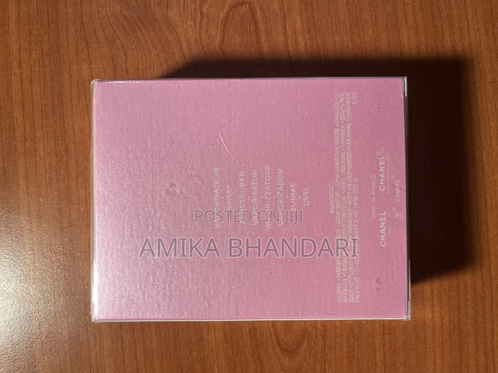 Chanel Eau Tendré