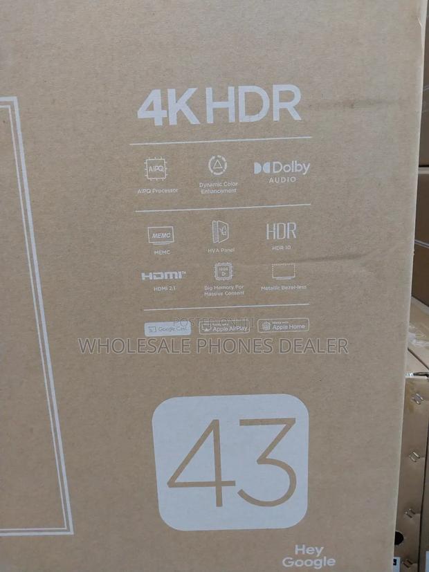 Tcl 43" Frameless 4k Hdr Google Tv, Bluetooth And Cast Enabled - thumbnail 2