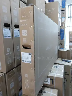 Tcl 43" Frameless 4k Hdr Google Tv, Bluetooth And Cast Enabled