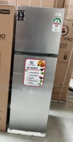 Colour Silver New Original. Smart Pro 255l Fridge