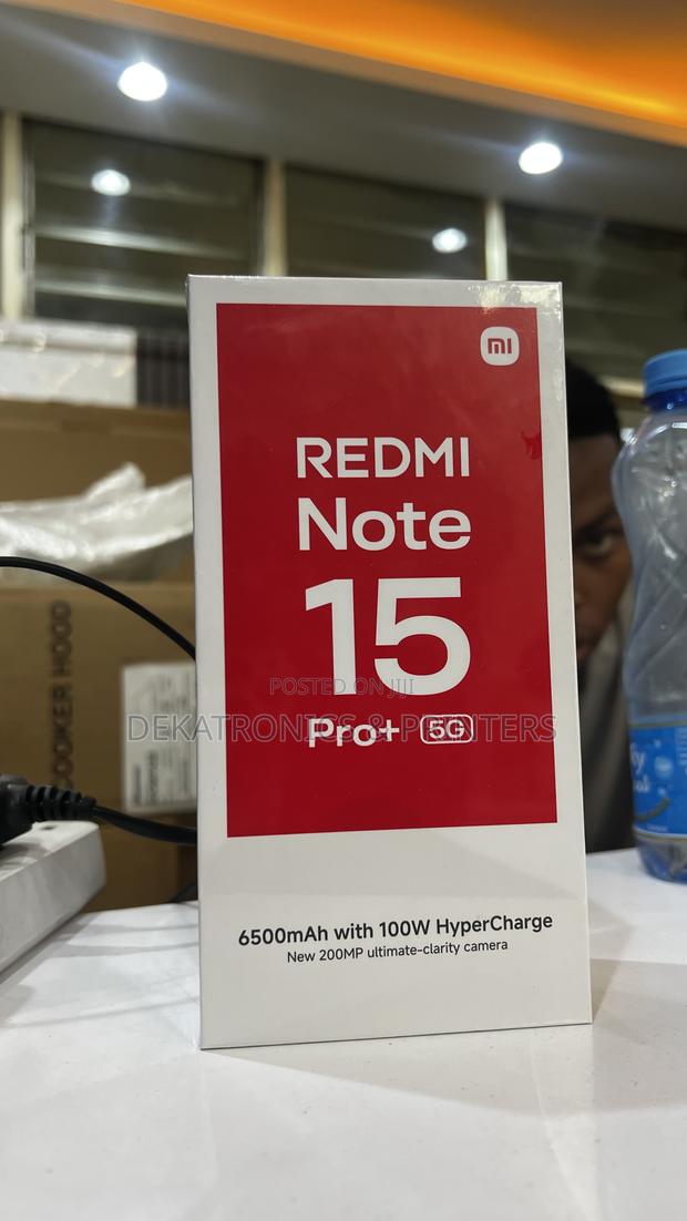 New Xiaomi Redmi Note 15 Pro+ 256 GB Black - thumbnail 3