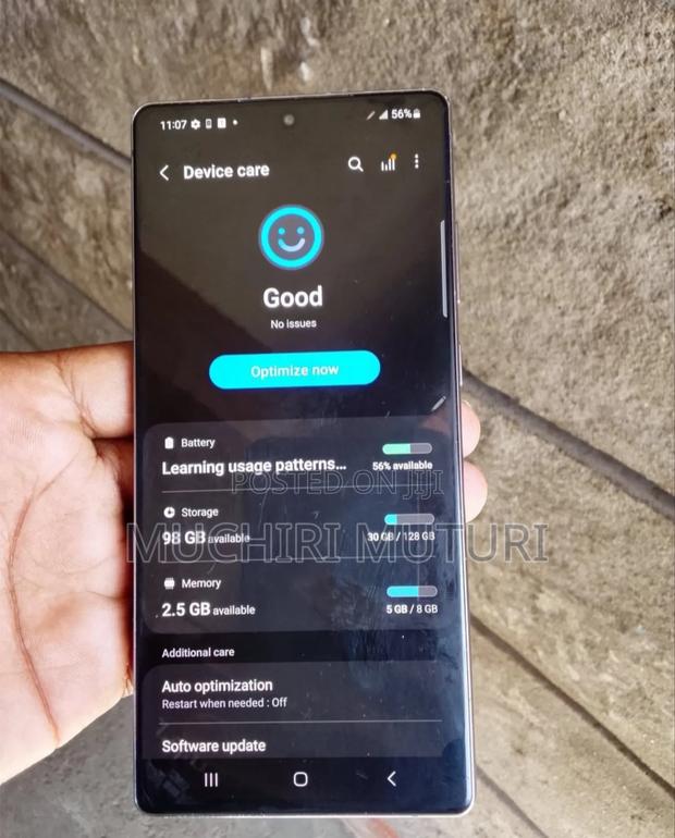 Samsung Galaxy Note 20 5G 256 GB Black - main view