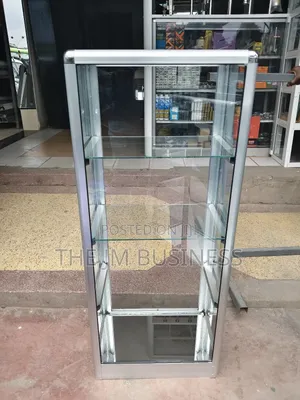 Premium Aluminium Shop Glass Display – 4ft X 1.8ft X 1ft