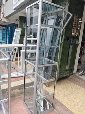 Premium Aluminium Shop Glass Display – 6.7ft X 1.8ft X 1.8ft