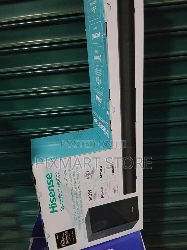 Hisense Hs1800 2.1 Soundbar System With Wireless Subwoofer Bluetooth - thumbnail 2