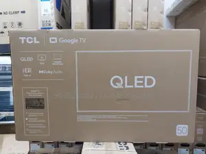 Tcl 50" Frameless Qled Google Tv, Dolby Audio, Bluetooth, Cast Enabled
