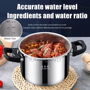 Induction Gas Compatible Safe Pressure Cooker 6l