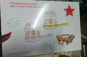 Double Egg Boiler With Magic Pan