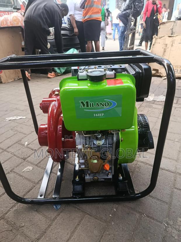 3 Inch Milano Desel Water Pump 16hp High Pressure Pump