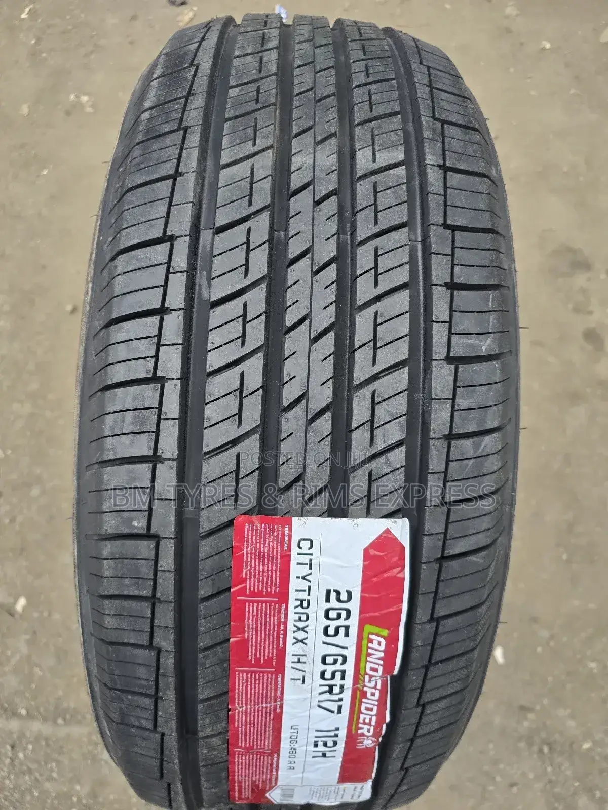 265 /65 R17 Landspider Tyres (Highway Terrein)