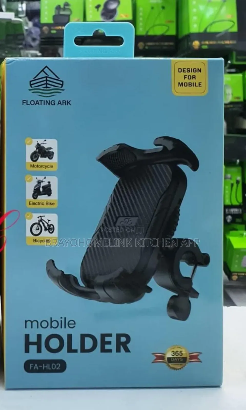 Floating Ark Fa-hl02 *Motorbike Bicycle* Mobile Phone Holder