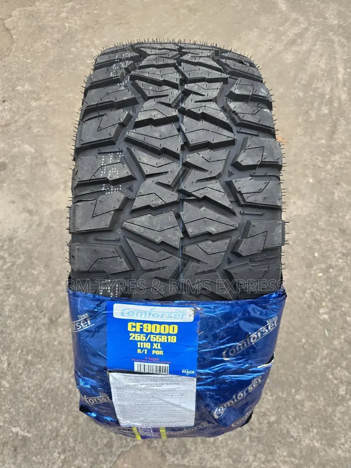 255 /55 R19 Comforser Tyres (R/T) Cf 9000 Xl.