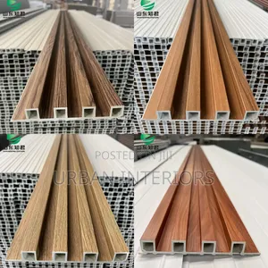 Brown Fluted Panels Brown Fluted Panels 2.8 Meters High