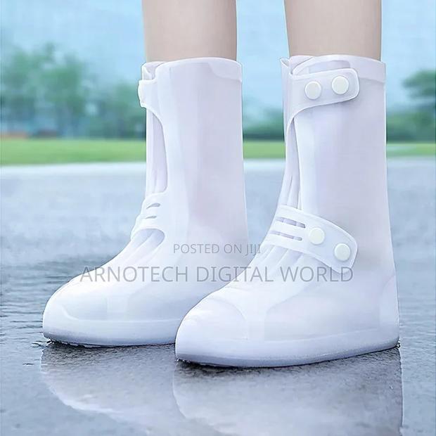 Waterproof Silicone Rain Shoe Covers - thumbnail 4