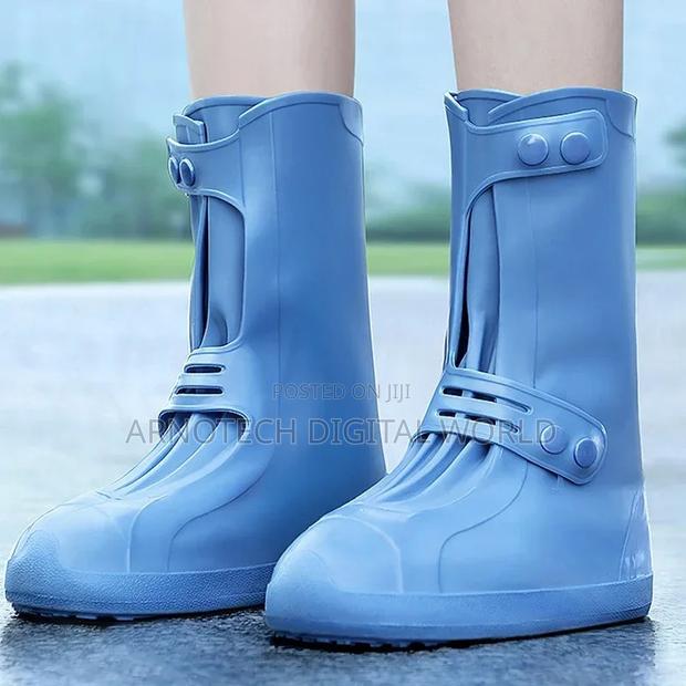 Waterproof Silicone Rain Shoe Covers - thumbnail 5