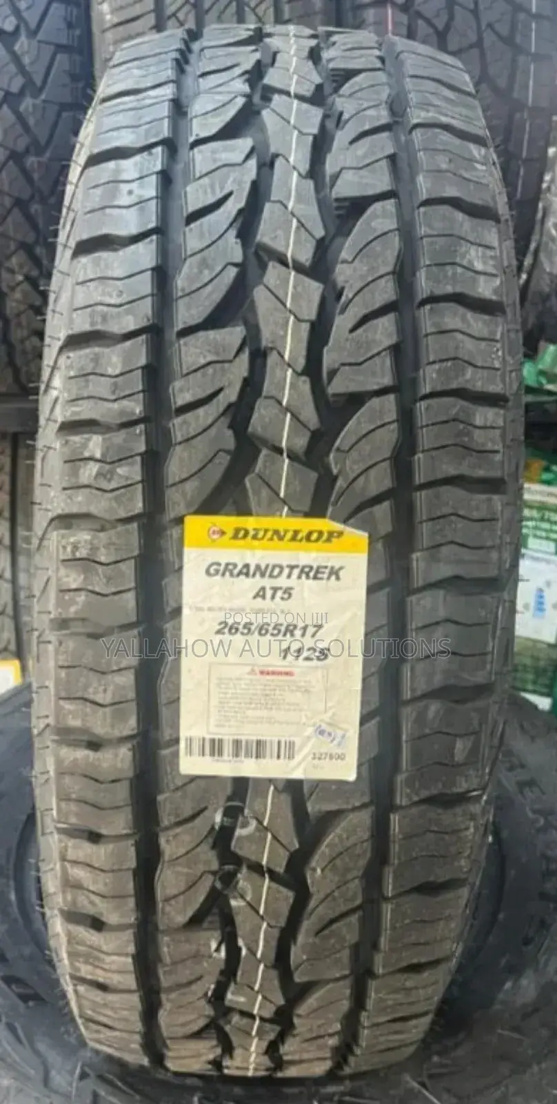 Dunlop Grandtrek 265/65r17 Suv Tyre | All-Terrain