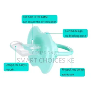 Silicone Cute Baby Pacifier With Cap