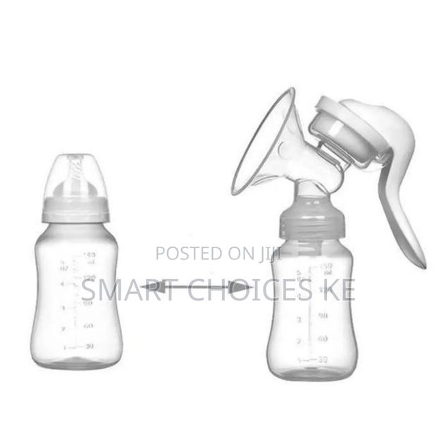 Manual Breast Pump With Bottle Cap