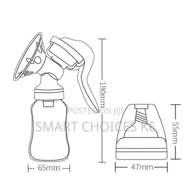 Manual Breast Pump With Bottle Cap - thumbnail 3