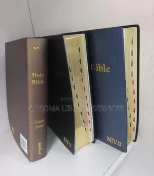 Niv Bible Thumb Indexed, Giant Print