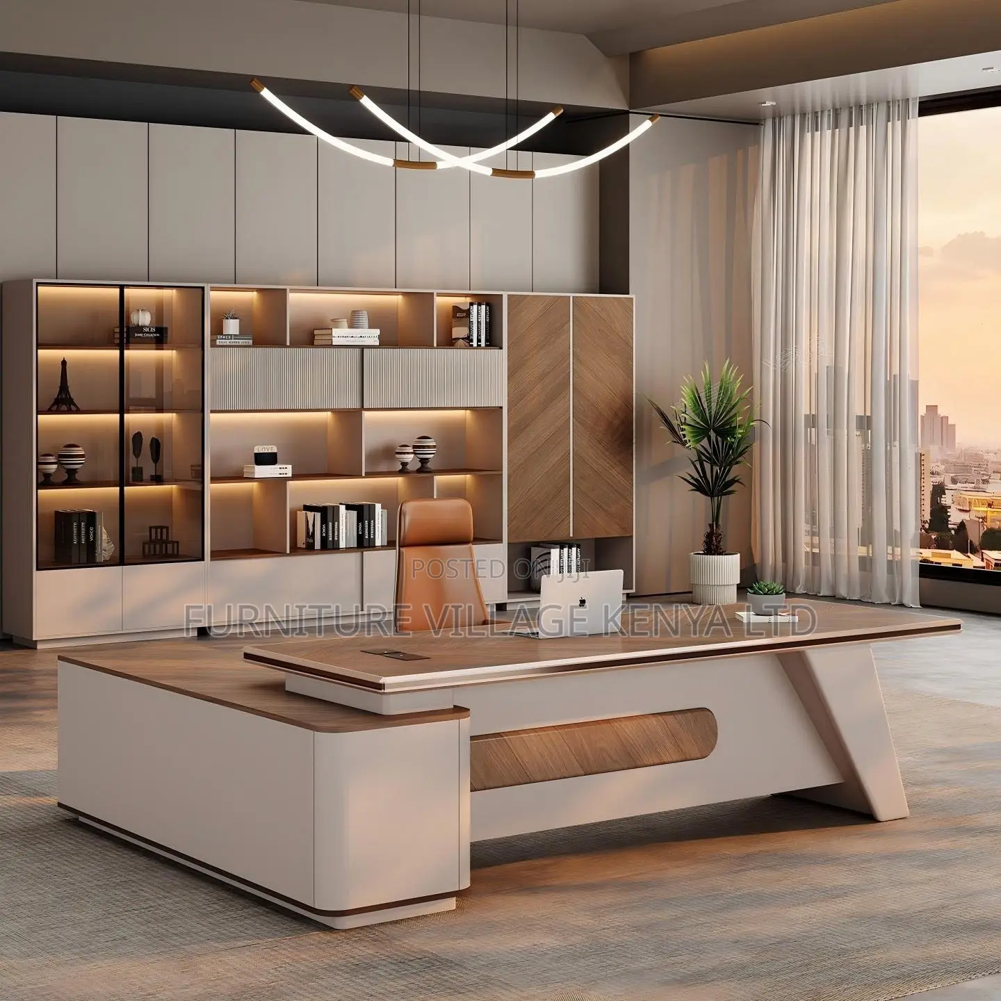 Office Desk; L Shaped Manager Executive Table Desk