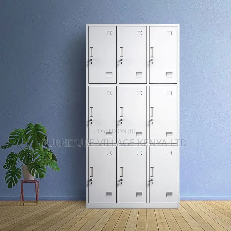 Office Cabinet; 9 Locker Office Filing Cabinet