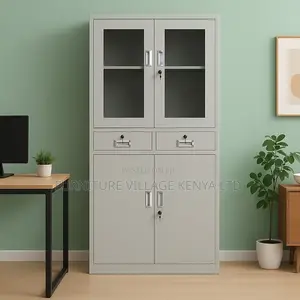 Office Cabinet; 2-door Metallic Office Filling Cabinet