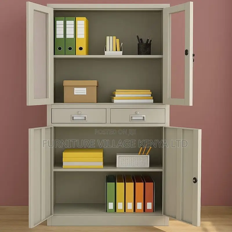 Office Cabinet; 2-door Metallic Office Filling Cabinet