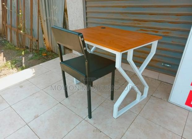 White Brown 1.2m Office Table - main view