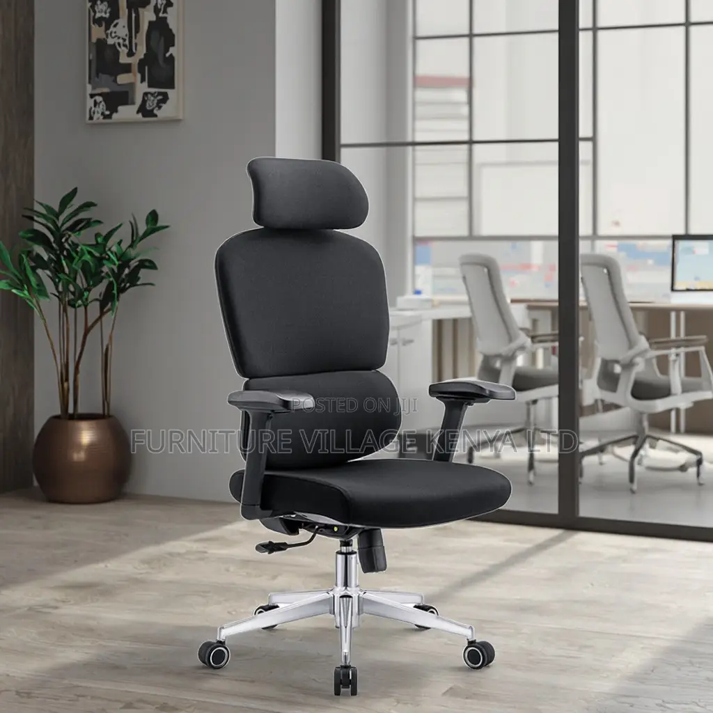 Office Chair; Orthopedic High Back Office Seat
