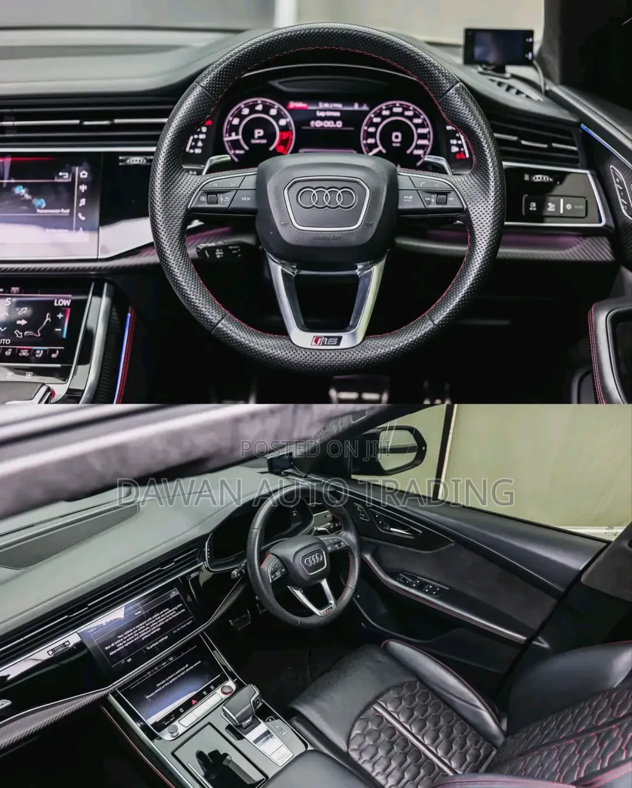Audi RS Q8 2021 Black