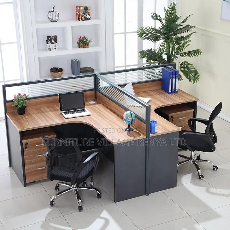 Workstation; Office 2-way Curved Workstation