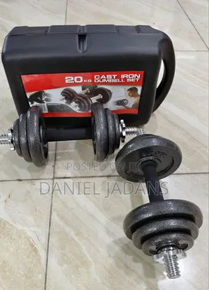 New Affordable Long Lasting/20kg Dumbbell Set