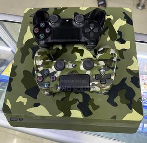 Very Clean Chipped Ps4 Slim Camoflage Console - thumbnail 2