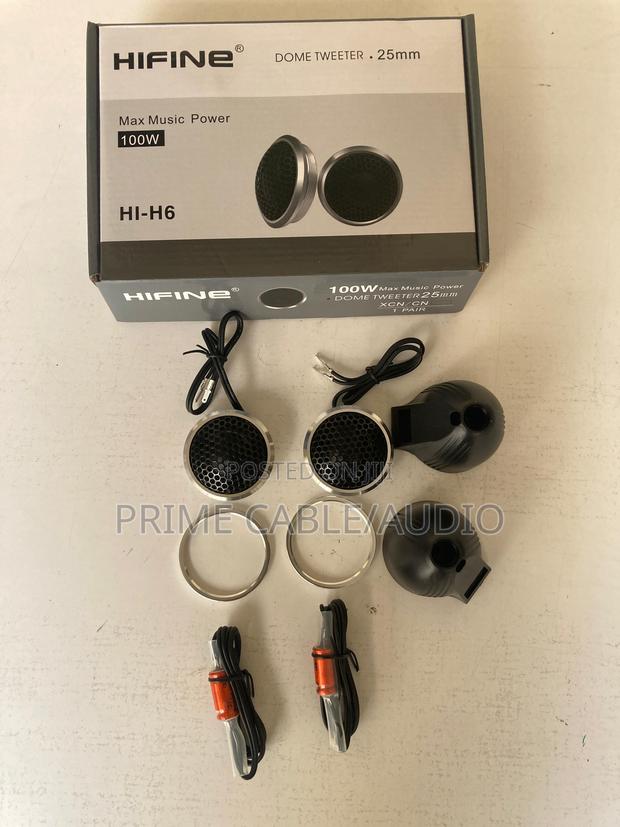 Hifine Dome Tweeters – 25mm | 100w (H1–H6)
