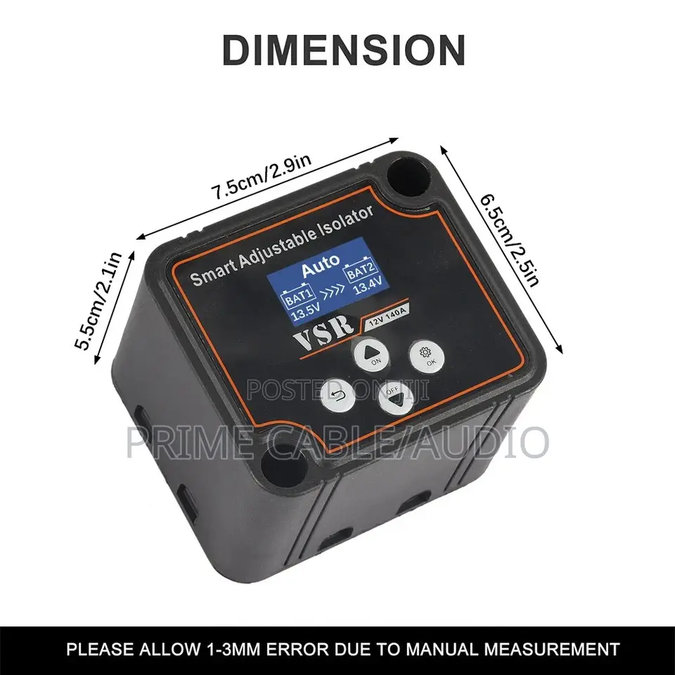 Battery Isolator Voltage Sensitive Relay VSR 12v 140a