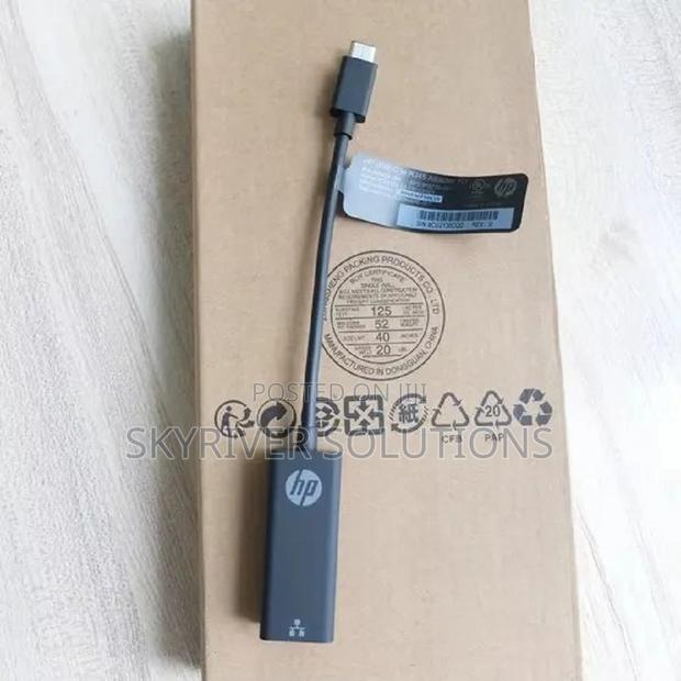 Hp Usb-C to Rj45 Adapter - Black - thumbnail 3