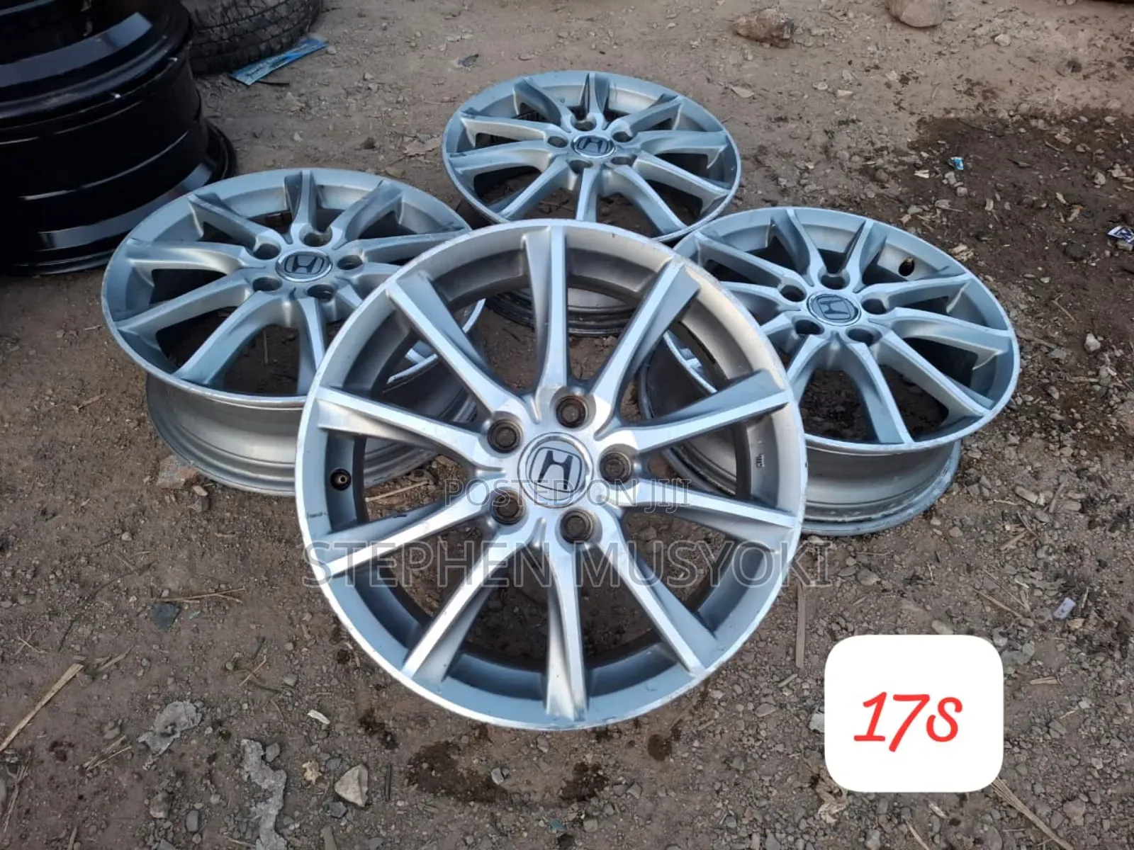 Honda Stream, Vessel, 17inch Rims