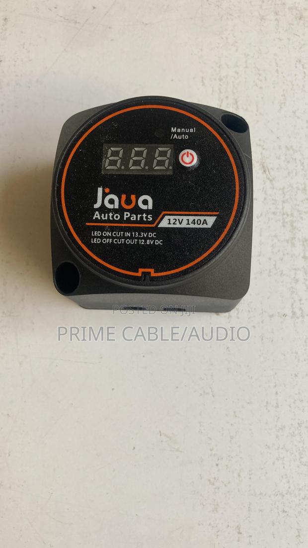 12v 140a Waterproof Dual Battery Isolator With Digital Display