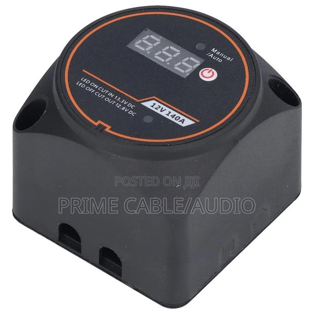 12v 140a Waterproof Dual Battery Isolator With Digital Display - thumbnail 2