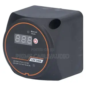 12v 140a Waterproof Dual Battery Isolator With Digital Display