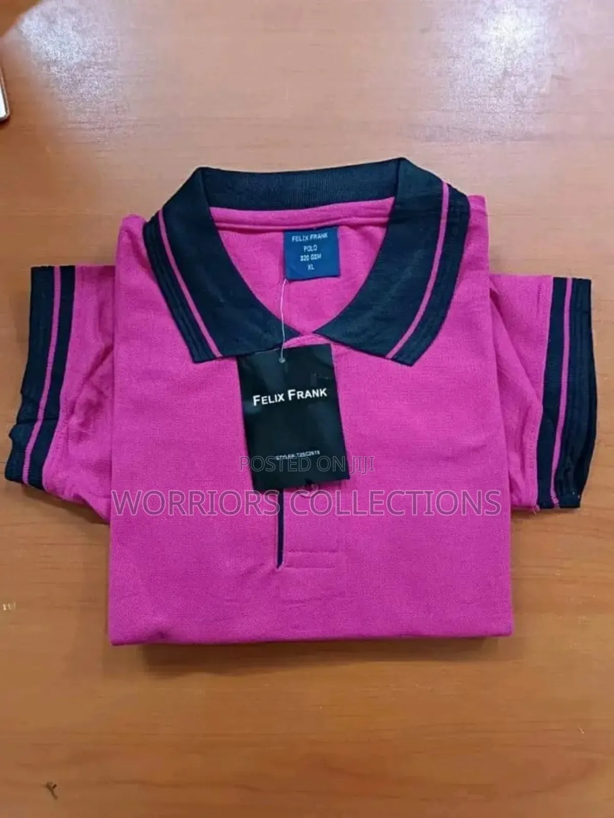 Yello and Pink Black Polo T-Shirts Available