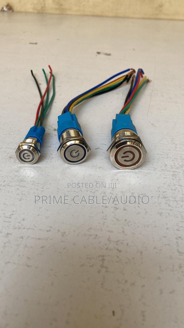 12mm Led Smile Switch Button