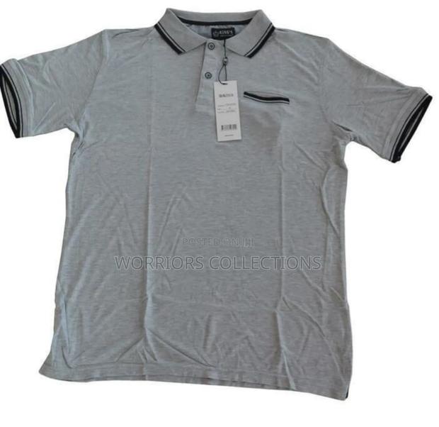 Grey Polo T-Shirts Available - main view