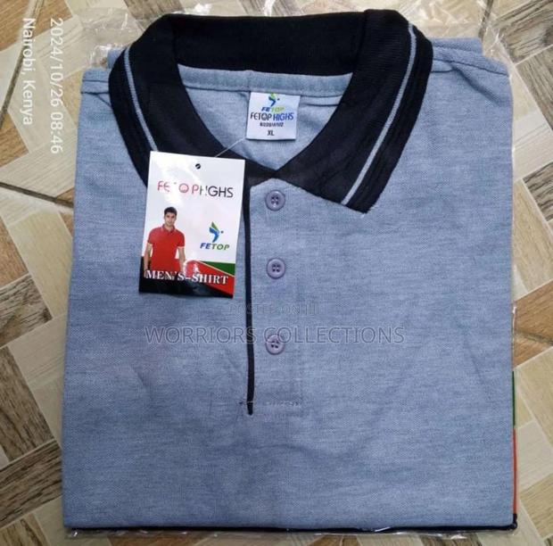 Grey Polo T-Shirts Available - thumbnail 3