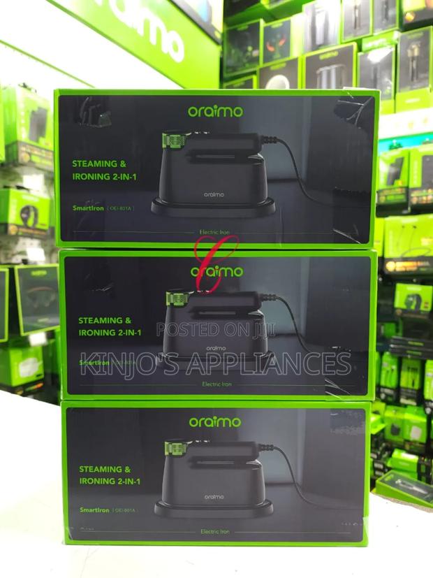 Oraimo Smart Iron Oei-801a 1740w Steaming Ironing 2-in-1electriciron