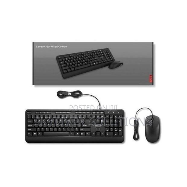 Lenovo 160 Wired Keyboard Mouse Combo
