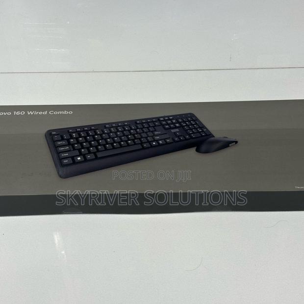 Lenovo 160 Wired Keyboard Mouse Combo - thumbnail 2