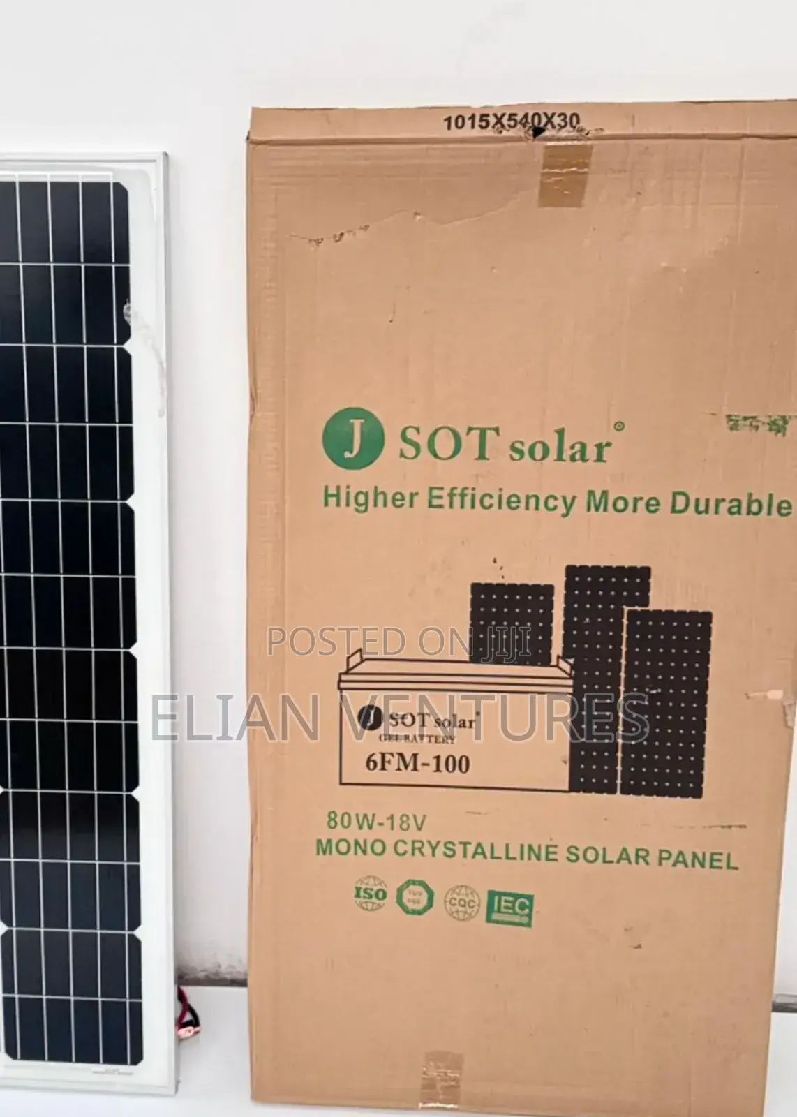 New 80 Watts Solar Panel